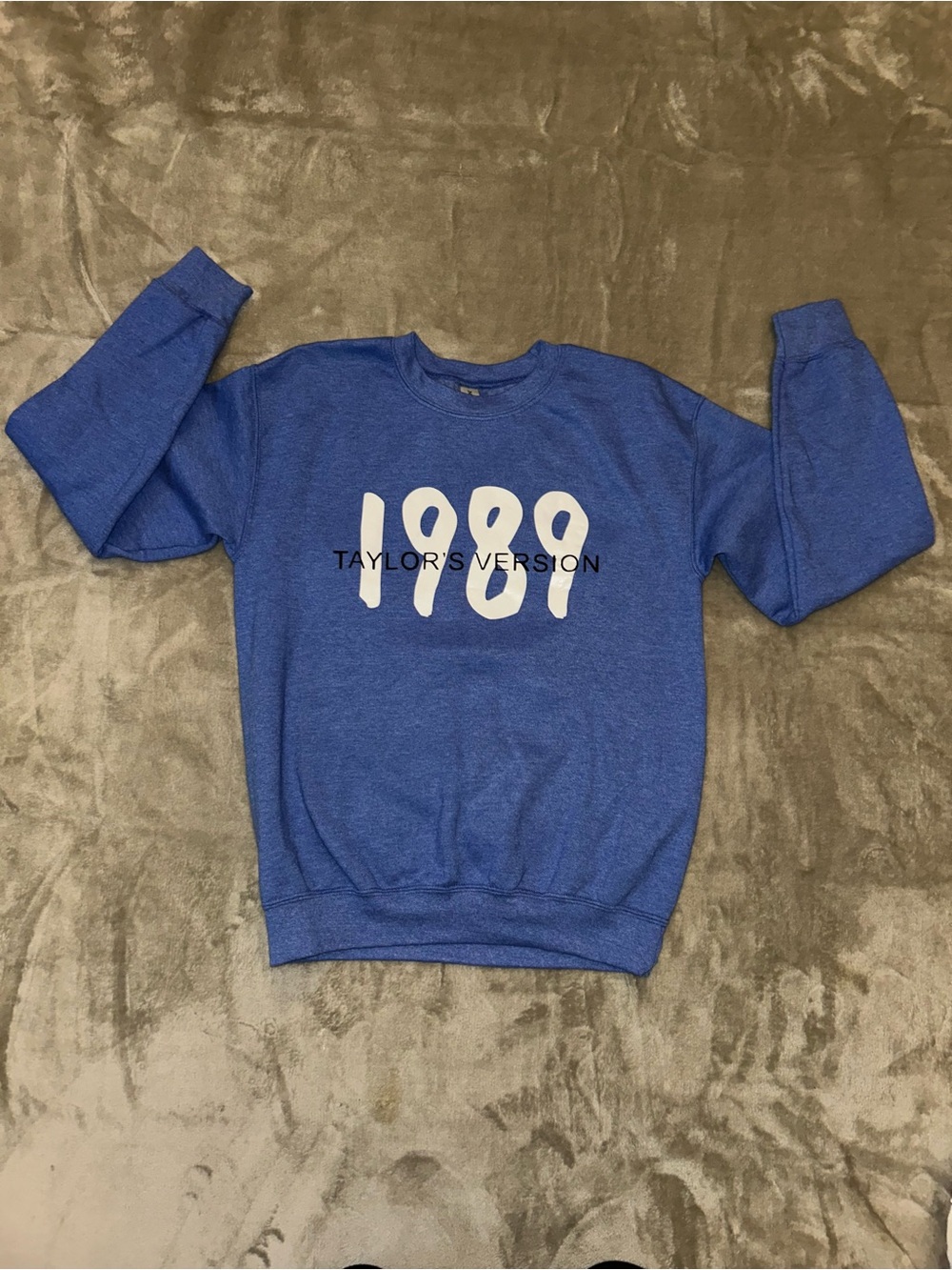 Gildan Blue '1989 Taylor's Version' Crewneck Sweatshirt